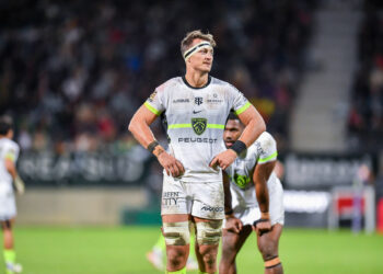 Alexandre Roumat of Stade Toulousain during the Top 14 match between Section Paloise and Stade Toulousain at Stade du Hameau on November 5, 2023 in Pau, France. (Photo by Loic Cousin/Icon Sport)