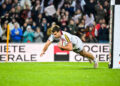 Damian Penaud of UBB during the Top 14 match between Union Bordeaux Begles and Union Sportive Arlequins Perpignanais at Stade Chaban-Delmas on November 25, 2023 in Bordeaux, France. (Photo by Loic Cousin/Icon Sport)