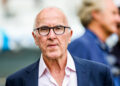 Frank MCCOURT owner of Marseille prior the Ligue 1 Uber Eats match between Marseille and Reims at Orange Velodrome on August 12, 2023 in Marseille, France. (Photo by Johnny Fidelin/Icon Sport)