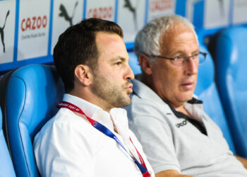 Ahmet Schaefer et Pascal Gastien (Photo by Johnny Fidelin/Icon Sport)