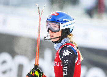 Mikaela Shiffrin (USA).
Photo: GEPA pictures/ Harald Steiner / Icon Sport