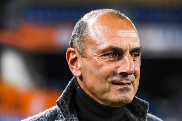 Michel DER ZAKARIAN head coach of Montpellier prior the Ligue 1 Uber Eats match between Montpellier Herault Sport Club and Olympique Gymnaste Club Nice at Stade de la Mosson on November 10, 2023 in Montpellier, France. (Photo by Daniel Derajinski/Icon Sport)