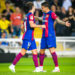 Joao Felix (FC Barcelona) et Joao Cancelo (FC Barcelona). LiveMedia / Icon Sport