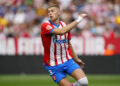 Artem Dovbyk of Girona FC during the La Liga EA Sports match between Girona FC and UD Las Palmas played at Montilivi Stadium on September 3, 2023 in Girona, Spain. (Photo by Sergio Ruiz / Pressinphoto / Icon Sport) - Photo by Icon sport