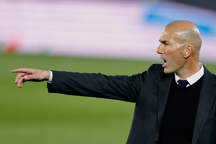 Zinedine Zidane effectuera-t-il sa troisième pige sur le banc du Real ? - Photo by Ruben Albarran / Pressinphoto / Icon Sport / By Icon Sport.