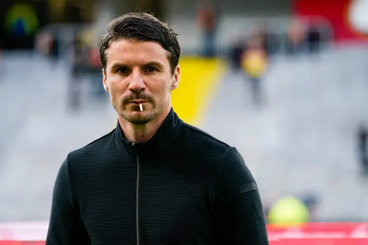 Yannick CAHUZAC of Lens before the Ligue 1 Uber Eats match between Lens and Srasbourg at Stade Bollaert-Delelis on April 7, 2023 in Lens, France. (Photo by Sandra Ruhaut/Icon Sport)