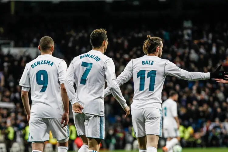 Benzema, Bale, Cristiano... l'attaque du Real Madrid faisait vraiment peur il y a quelques années ! - Photo : Shot for press / Icon Sport.
