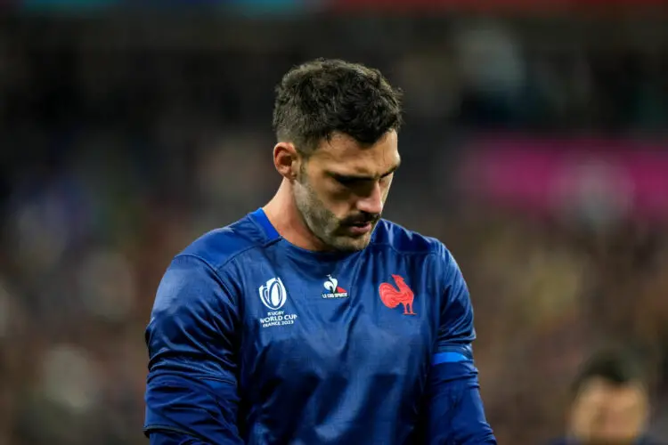 Charles OLLIVON of France during the Rugby World Cup 2023 quarter final match between France and South Africa at Stade de France on October 15, 2023 in Paris, France. (Photo by Hugo Pfeiffer/Icon Sport)