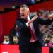 Barcelona's head coach Sarunas Jasikevicius during the Euroleague Final Four semifinal basketball match between Real Madrid and FC Barcelona held in Kaunas, Lithuania, 19 May 2023.

Photo by Icon Sport
