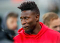 2nd December 2023; St James' Park, Newcastle, England; Premier League Football, Newcastle United versus Manchester United; Andre Onana of Manchester United before kick-off - Photo by Icon sport