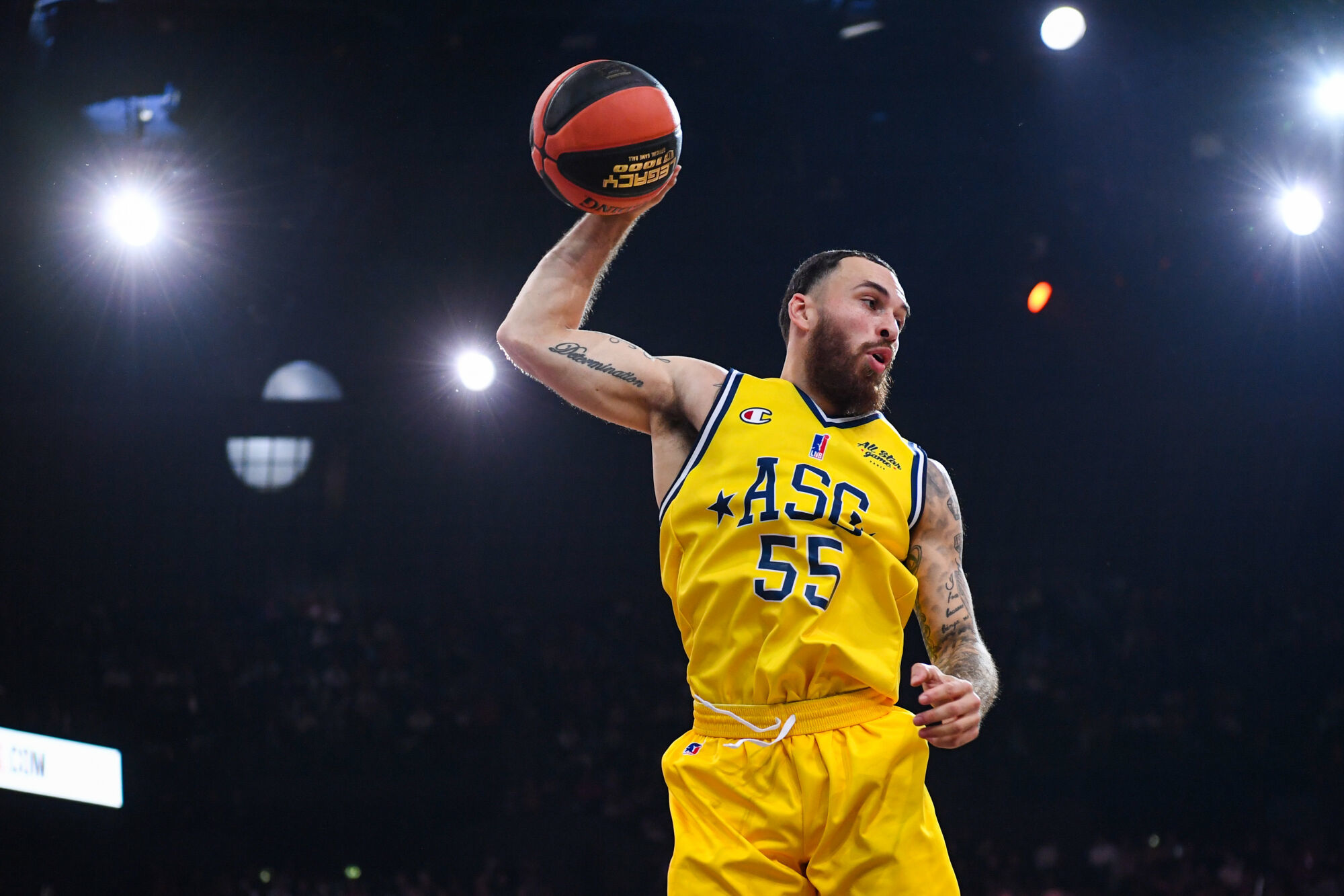 All Star Game France belle victoire des étrangers, Mike James MVP, 44