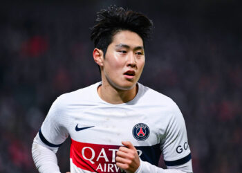 Kang-in Lee (Photo by Anthony Dibon/Icon Sport)
