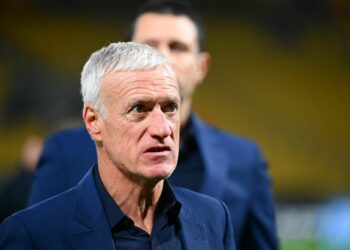 Didier DESCHAMPS head coach of France during the UEFA Euro 2024, Group B qualifications match between Greece and France at OPAP Arena on November 21, 2023 in Athens, Greece. (Photo by Anthony Dibon/Icon Sport)