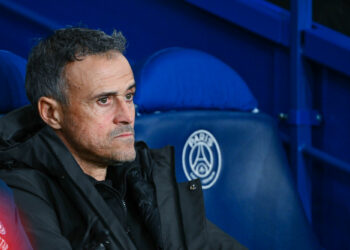 Luis ENRIQUE head coach of PSG during the UEFA Champions League Group F match between Paris Saint-Germain and Newcastle United Football Club at Parc des Princes on November 28, 2023 in Paris, France. (Photo by Anthony Dibon/Icon Sport)