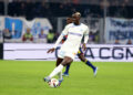 22 Pape GUEYE (om) during the Ligue 1 Uber Eats match between Olympique de Marseille and Olympique Lyonnais at Orange Velodrome on December 6, 2023 in Marseille, France. (Photo by Johnny Fidelin/Icon Sport)