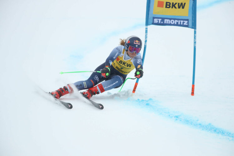 SANKT MORITZ,SWITZERLAND,08.DEC.23 - ALPINE SKIING - FIS World Cup, Super G, ladies. Image shows Sofia Goggia (ITA).
Photo: GEPA pictures/ Matic Klansek - Photo by Icon sport