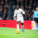 Ferland Mendy of Real Madrid seen in action during the La Liga EA Sports 23/24 football match between Real Madrid vs Granada at Bernabeu stadium in Madrid, Spain.   - Photo by Icon sport