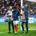Warren ZAIRE-EMERY of France leave the pitch injured during the UEFA Euro 2024, qualifications match between France and Gibraltar at Allianz Riviera on November 18, 2023 in Nice, France. (Photo by Anthony Dibon/Icon Sport)