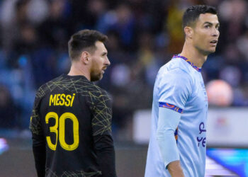 Lionel Messi, Cristiano Ronaldo. - Photo by Icon sport.