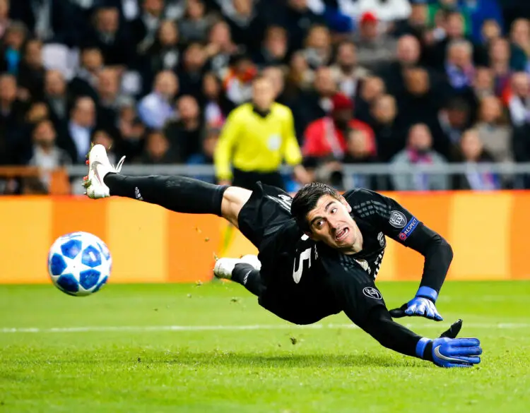 Thibault Courtois - Real Madrid - Photo by Icon Sport.