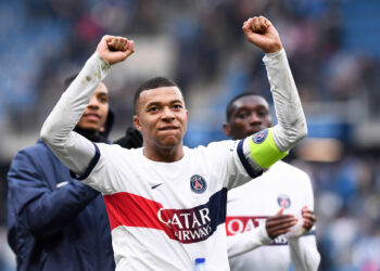 07 Kylian MBAPPE (psg) during the Ligue 1 Uber Eats match between Havre Athletic Club and Paris Saint-Germain Football Club at Stade Oceane on December 3, 2023 in Le Havre, France. (Photo by Philippe Lecoeur/FEP/Icon Sport)