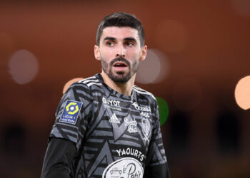 20 Pierre LEES MELOU (sb29) during the Ligue 1 Uber Eats match between Association Sportive de Monaco Football Club and Stade Brestois 29 at Stade Louis II on November 5, 2023 in Monaco, Monaco. (Photo by Philippe Lecoeur/FEP/Icon Sport)