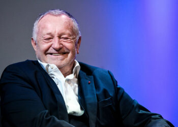 Jean-Michel AULAS during the 50th anniversary of the French football formation - INF at Centre National du Football in Clairefontaine, France on November 14th, 2023.
(Photo by Sandra Ruhaut/Icon Sport)