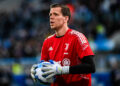 Wojciech Szcz?sny during warm up during the italian soccer Serie A match US Sassuolo vs Juventus FC on April 25, 2022 at the MAPEI Stadium in Reggio Emilia, Italy (Photo by Gianluca Ricci/LiveMedia/Sipa USA) - Photo by Icon sport