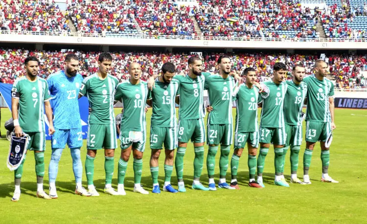 Equipe nationale d'Algérie - Photo by Icon sport.