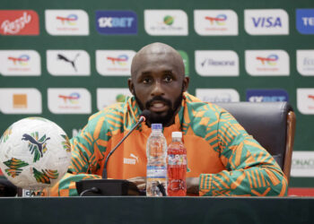 Seko Mohamed Fofana of Cote dIvoire Man of the Match during the 2023 Africa Cup of Nations Final match between Cote dIvoire and Guinea Bissau at the Alassane Ouattara Stadium in Abidjan, Cote dIvoire - Photo by Icon Sport