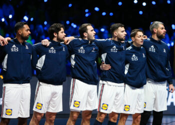 Equipe de France de handball masculine - Photo by Icon sport.