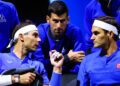Novak Djokovic, Rafael Nadal, Roger Federer - Photo by Icon sport