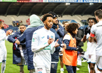 Kandet DIAWARA of Le Havre AC after the French Cup match between La Berrichonne de Chateauroux and Havre Athletic Club at Stade Gaston Gerard on January 21, 2024 in Dijon, France. (Photo by Johnny Fidelin/Icon Sport)