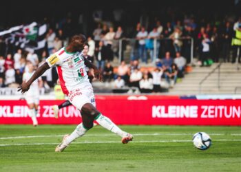 WOLFSBERG,AUSTRIA,30.SEP.23 - SOCCER - ADMIRAL Bundesliga, Wolfsberger AC vs Linzer ASK. Image shows Mohamed Bamba (WAC).
Photo: GEPA pictures/ Daniel Goetzhaber - Photo by Icon sport