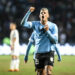 (230612) -- LA PLATA, June 12, 2023 (Xinhua) -- Luciano Rodriguez of Uruguay celebrates his goal during the FIFA U20 World Cup final match between Uruguay and Italy in La Plata, Argentina, on June 11, 2023. (Photo by Martin Zabala/Xinhua) - Photo by Icon sport