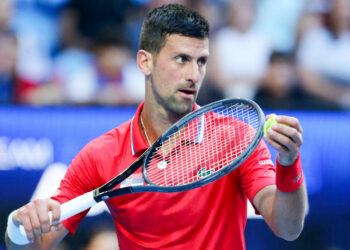 Novak Djokovic (Photo by Zhou Dan/Xinhua) - Photo by Icon sport