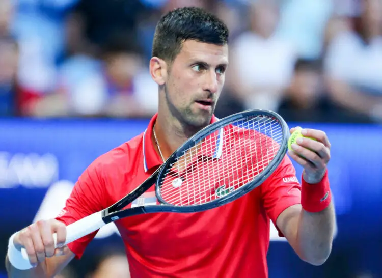 Novak Djokovic (Photo by Zhou Dan/Xinhua) - Photo by Icon sport