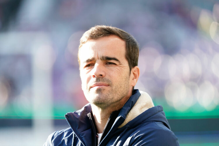 Carles MARTINEZ NOVELL coach of Toulouse FC  during the Ligue 1 Uber Eats match between Toulouse Football Club and Stade Rennais Football Club at Stadium de Toulouse on December 17, 2023 in Toulouse, France. (Photo by Dave Winter/FEP/Icon Sport)