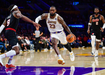 LeBron James - LA Lakers - Photo by Icon Sport.