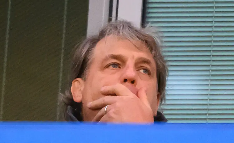 Chelsea owner Todd Boehly during the Champions League match match at Stamford Bridge, London. - Photo by Icon sport   - Photo by Icon Sport