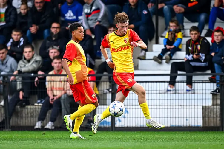 Oscar LENNE of Lens during the UEFA Youth League - Photo by Icon Sport