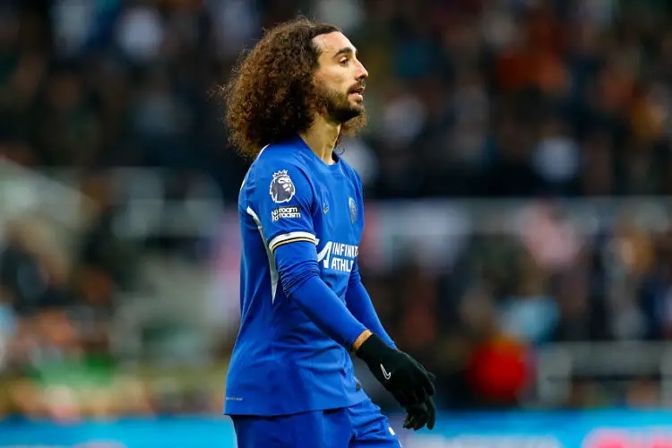 25th November 2023; St James' Park, Newcastle, England; Premier League Football, Newcastle United versus Chelsea; Marc Cucurella of Chelsea - Photo by Icon sport   - Photo by Icon Sport