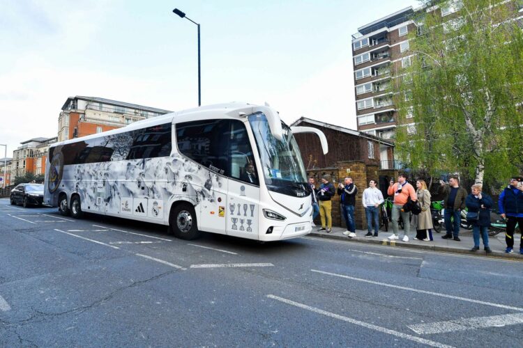 Bus du Real Madrid (illustration). DeFodi Images / Icon Sport