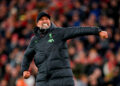 Liverpool manager Jurgen Klopp celebrates at the end of the Premier League match at Anfield, Liverpool. Picture date: Wednesday February 21, 2024. - Photo by Icon Sport