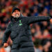 Liverpool manager Jurgen Klopp celebrates at the end of the Premier League match at Anfield, Liverpool. Picture date: Wednesday February 21, 2024. - Photo by Icon Sport
