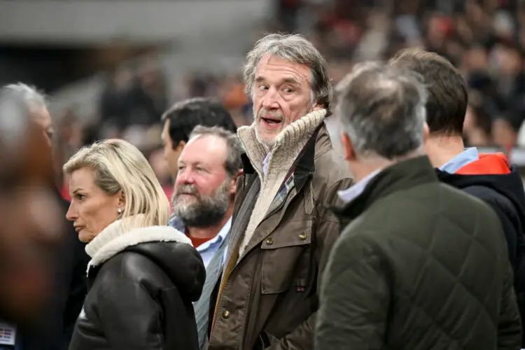 Jim RATCLIFFE (Proprietaire OGC Nice) during the Ligue 1 Uber Eats match between Olympique Gymnaste Club Nice and Association Sportive de Monaco Football Club at Allianz Riviera on February 11, 2024 in Nice, France. (Photo by Anthony Bibard/FEP/Icon Sport)