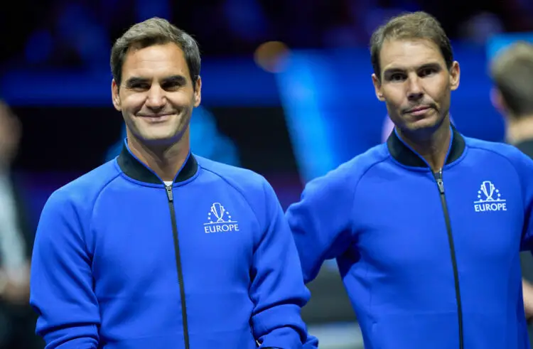 Roger Federer, Rafael Nadal - Photo by Icon sport