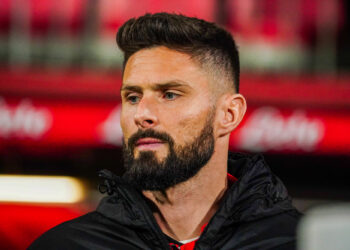 Olivier Giroud (AC Milan)  - Photo by Icon Sport