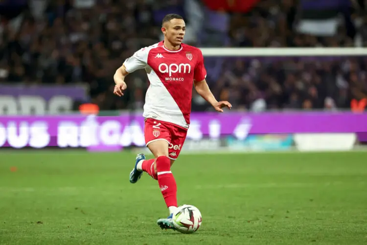 02 VANDERSON (asm) during the Ligue 1 Uber Eats match between Toulouse Football Club and Association Sportive de Monaco Football Club at Stadium de Toulouse on December 20, 2023 in Toulouse, France. (Photo by Romain Perrocheau/FEP/Icon Sport)