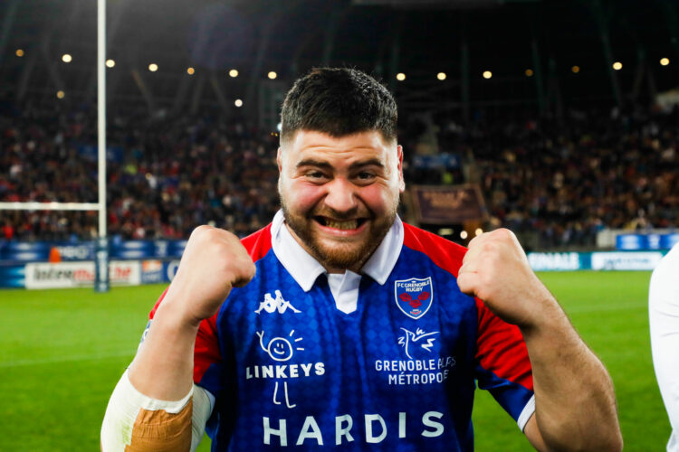 Irakli APTSIAURE of Grenoble during the Pro D2 match between Grenoble and Mont-de-Marsan at Stade des Alpes on May 20, 2023 in Grenoble, France. (Photo by Romain Biard/Icon Sport)